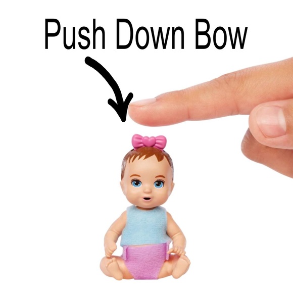 Barbie Skipper Babysitter First Tooth Baby Doll And Accessories - Picture 2 of 6